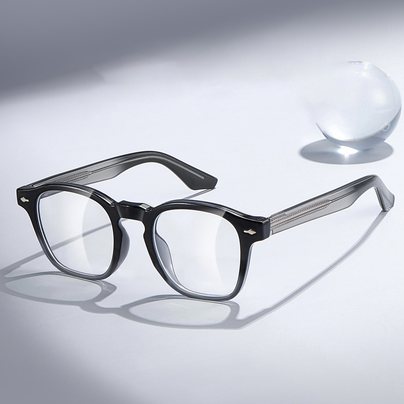 S9016 パンク 3D TR90 メガネ